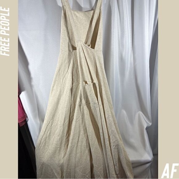 FREE PEOPLE STAY SALTY MIDI DRESS NEW MEDIUM - Picture 10 of 11